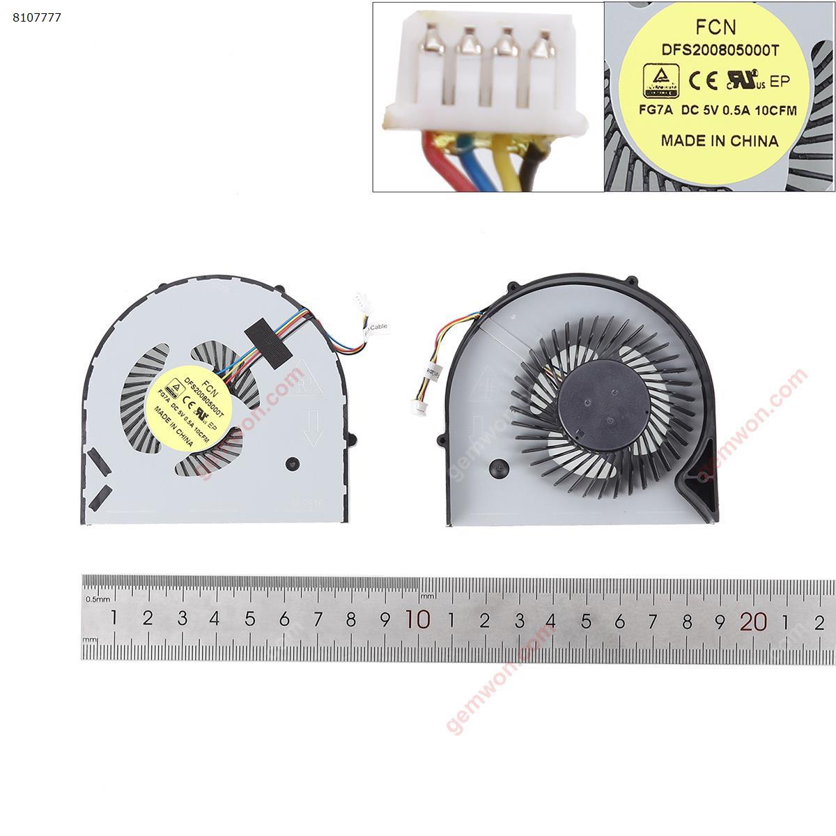 Picture of New Replacement CPU Cooling Fan For Dell Alienware 17  R3 GPU fan. N/A Layout