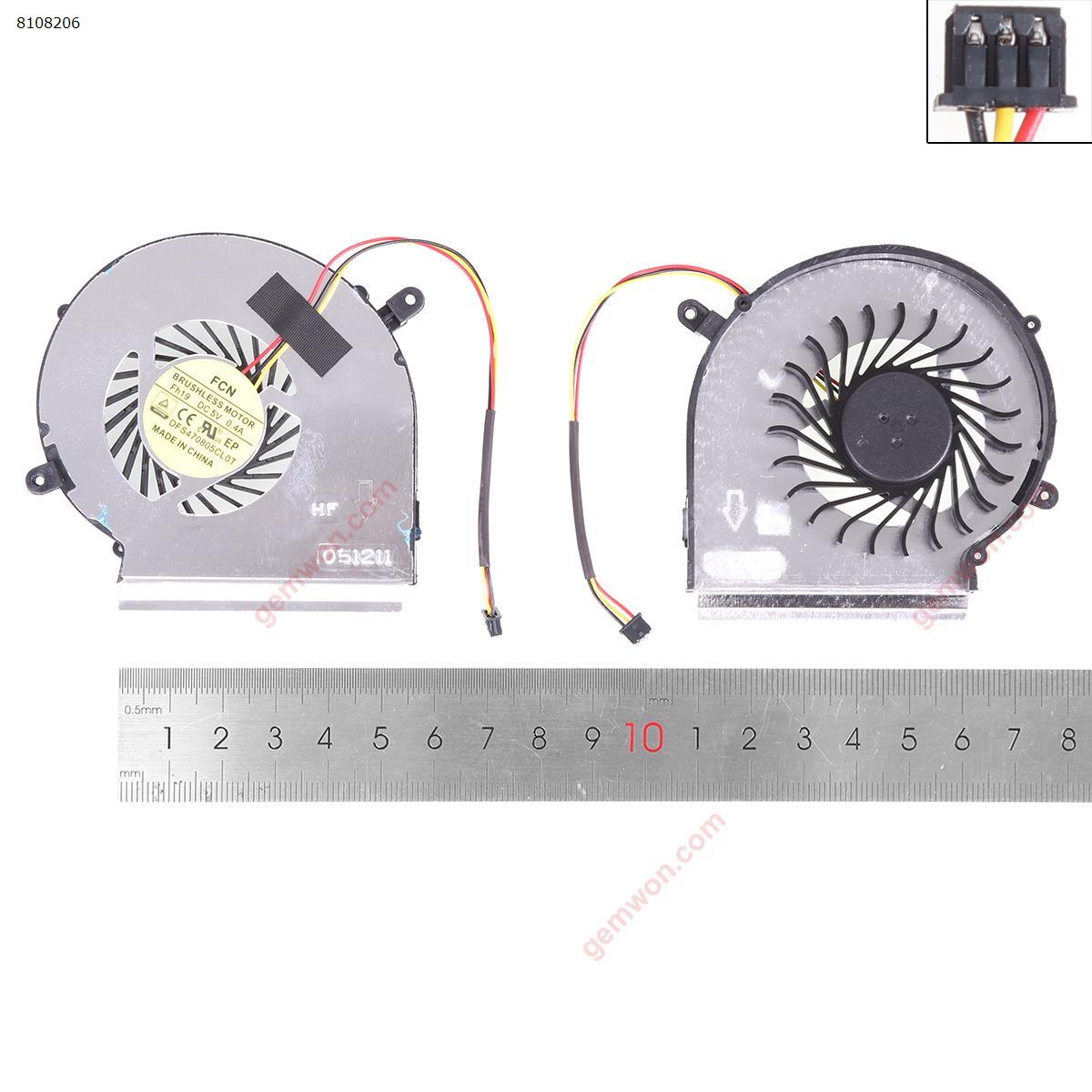 Picture of New Replacement CPU Cooling Fan For MSI GE62 GE72 PE60 PE70 ms-16j3 GE62VR (3 Pin,For GPU fan,High copy）. N/A Layout