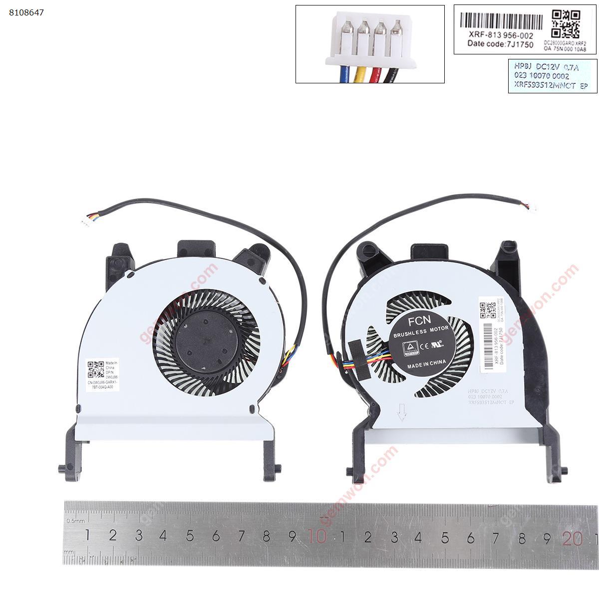 Picture of New Replacement CPU Cooling Fan For HP ProDesk 600 G3 (mini desktop) High copy. N/A Layout
