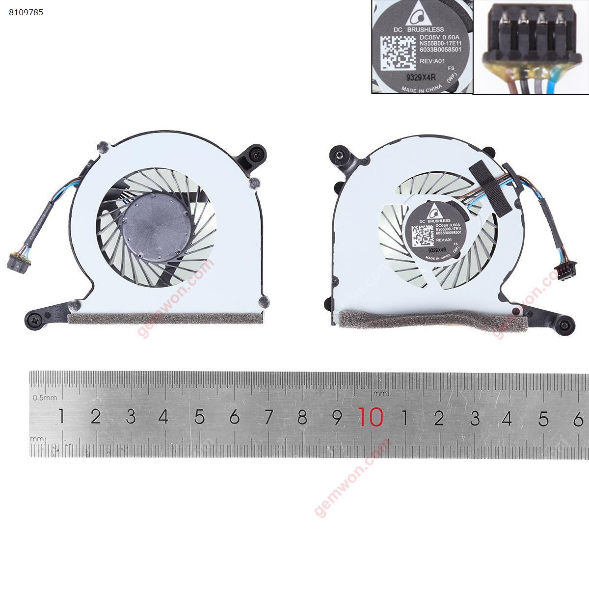 Picture of New Replacement CPU Cooling Fan For HP HSN-IXO1 Thunderbolt Dock 120W G2，ORG. N/A Layout