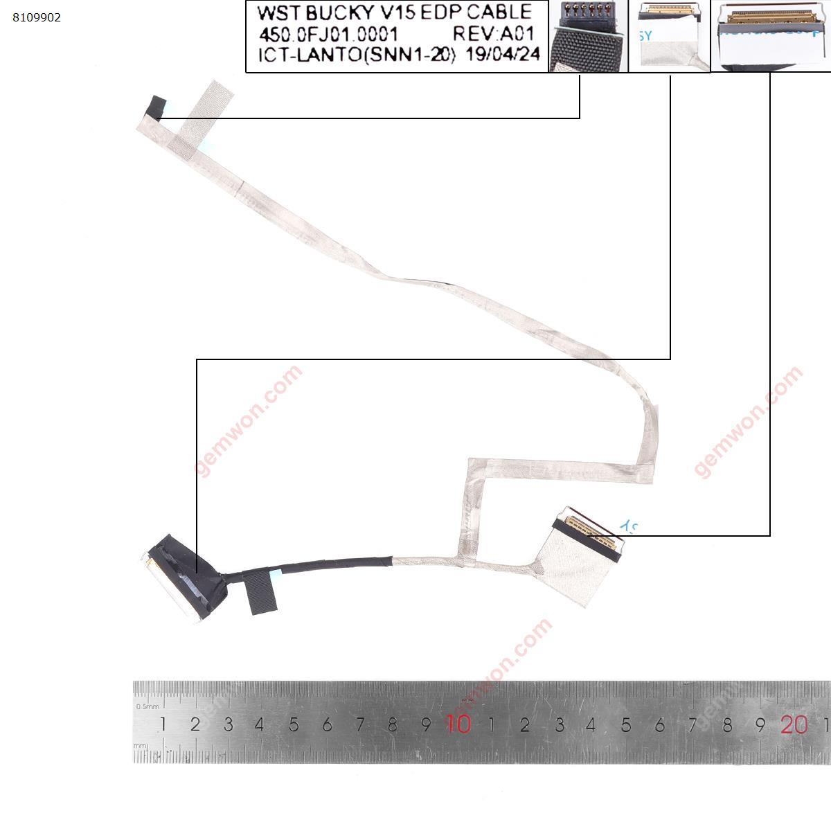 Picture of New LCD Display Screen Cable Replacement  For DELL 5481 V5481 Inspiron 5480.