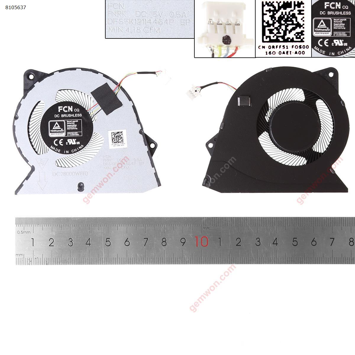 Picture of New Replacement CPU Cooling Fan For DELL Vostro 3510 Inspiron 3511 3515 0RFF51（ORG）. DSF5K12114464P