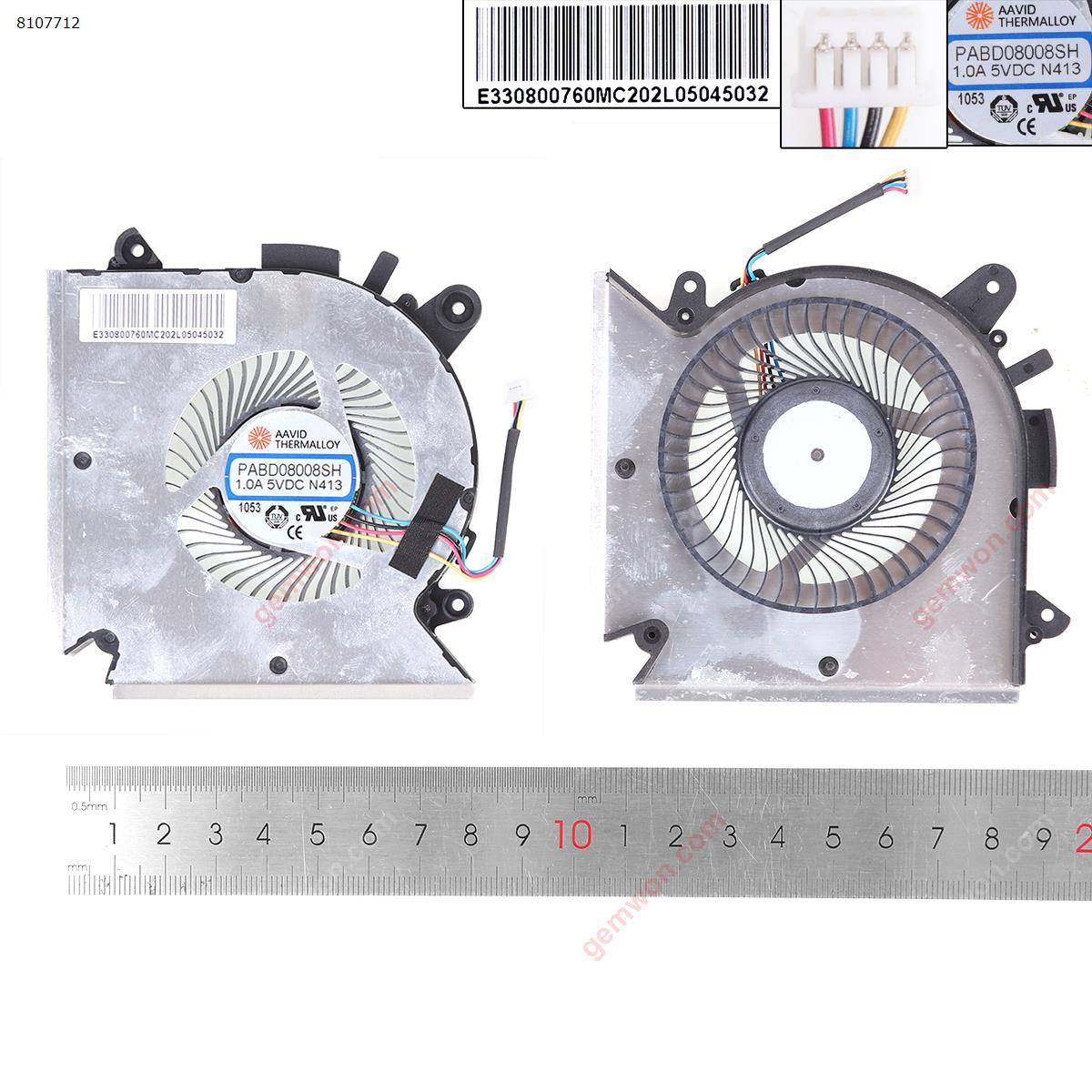 Picture of New Replacement CPU Cooling Fan For MSI GF63 MS-16R1 -16R2 CPU  (ORG） N/A Layout