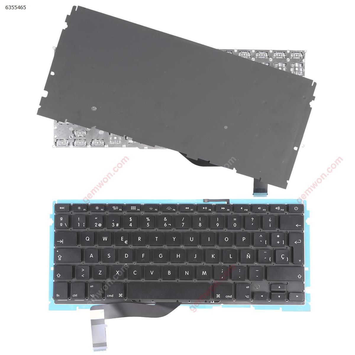 Picture of New Replacement Laptop Keyboard For Apple Macbook Pro A1398 BLACK(With Backlit Board) SP Layout