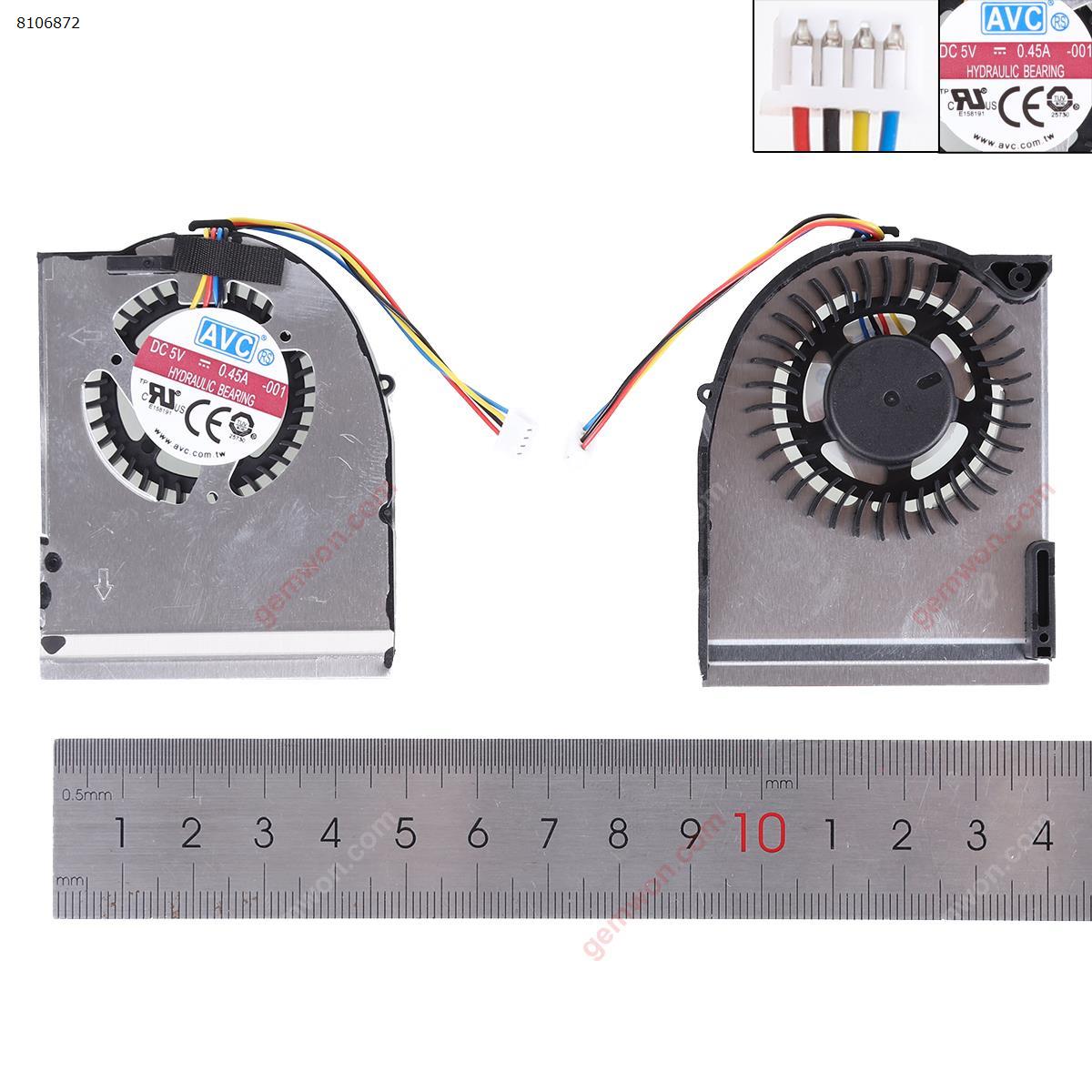 Picture of New Replacement CPU Cooling Fan For Lenovo ThinkPad IBM T420S T430S AVC version（High copy） N/A Layout