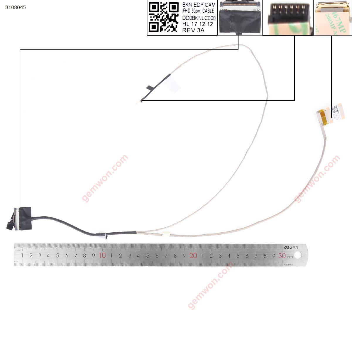 Picture of New LCD Display Screen Cable Replacement  For ASUS GL703VD GL703VM GL703V 30Pin FHD.