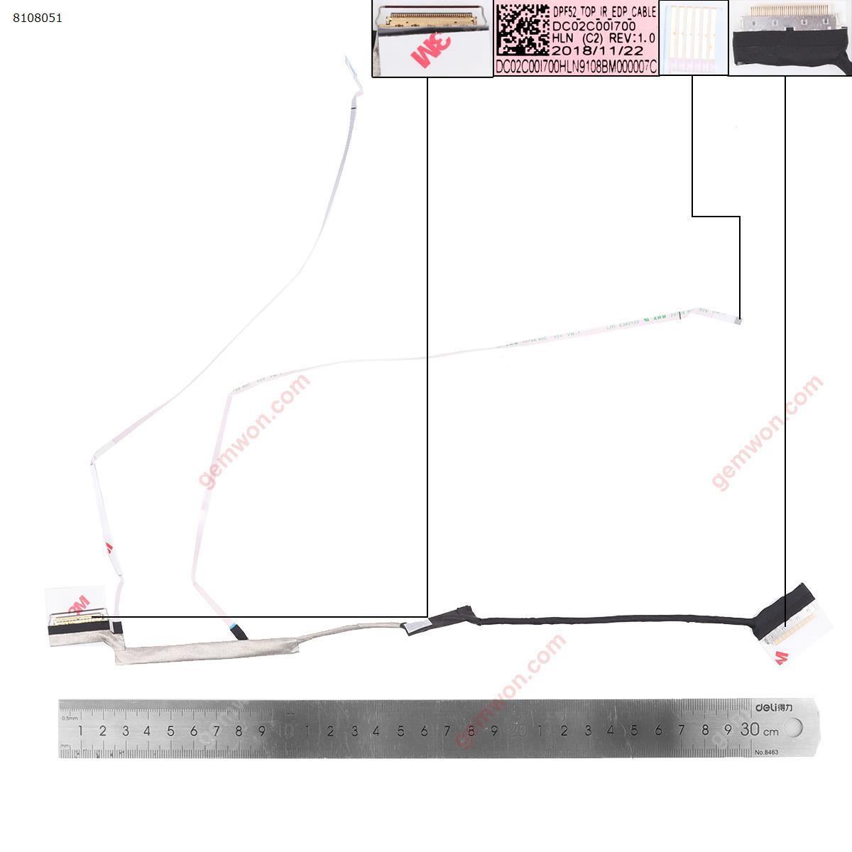 Picture of New LCD Display Screen Cable Replacement  For HP zhan99 15v G5 With ir 40pin.