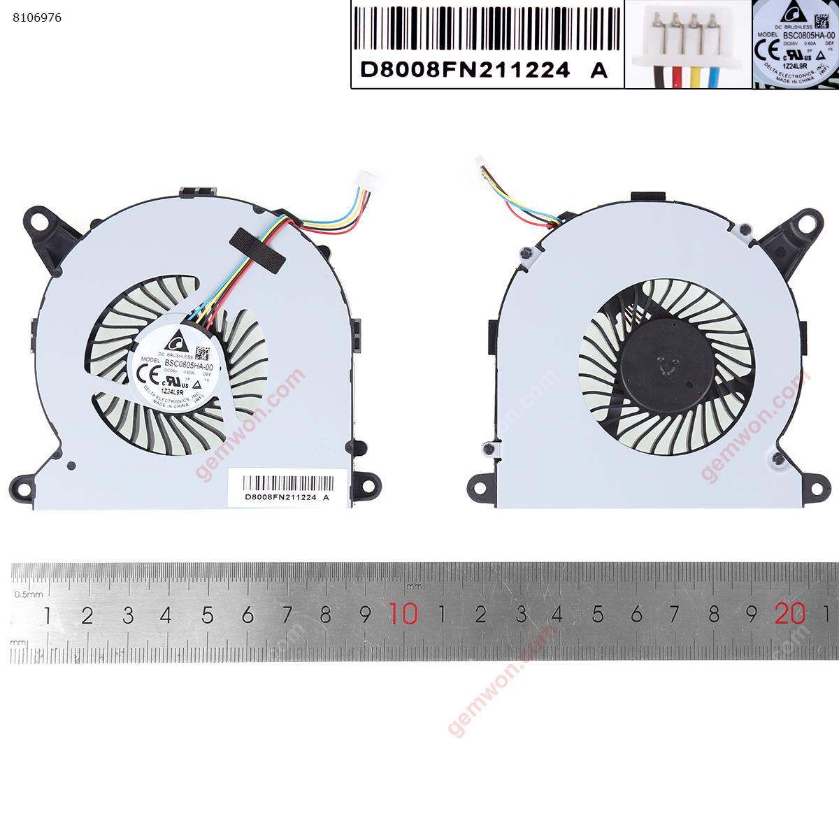 Picture of New Replacement CPU Cooling Fan For Intel NUC NUC8 i7BEH （ORG）. BSC0805HA-00 Layout