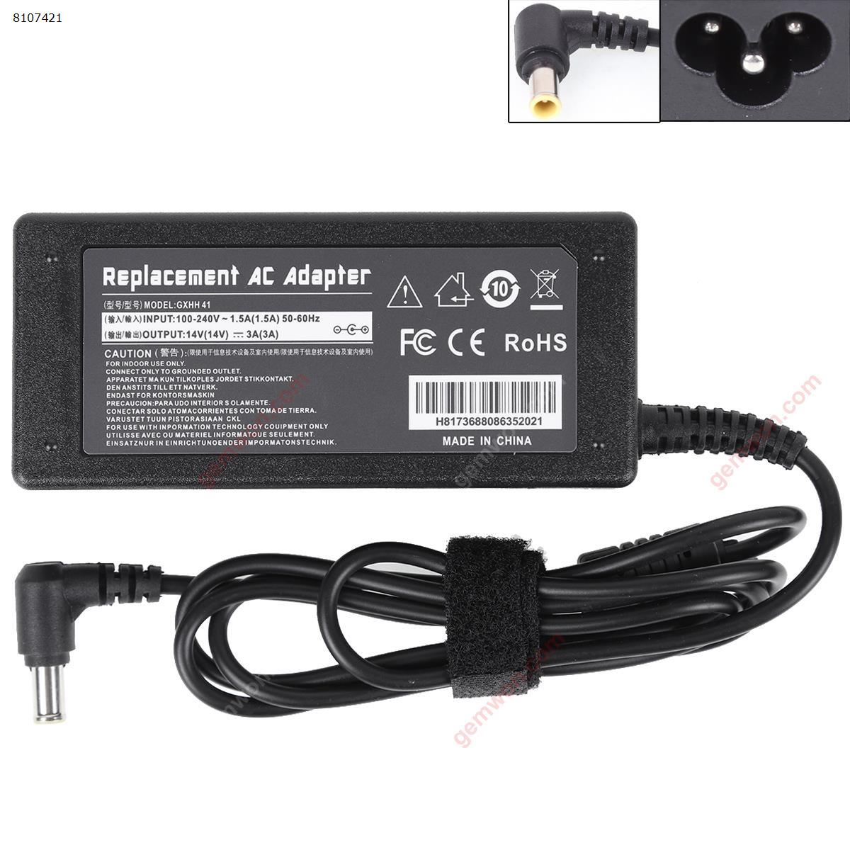 Picture of Samsung LTM1555 SCV420108 14V 3A 6.0*4.4mm 42w(High copy) .