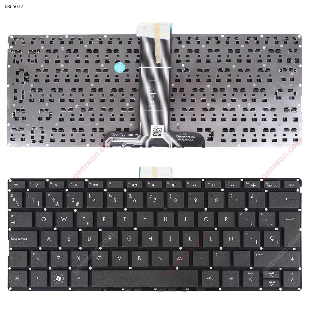 Picture of New Replacement Laptop Keyboard For HP Pavilion 11-K BLACK(Without FRAME ) SP Layout
