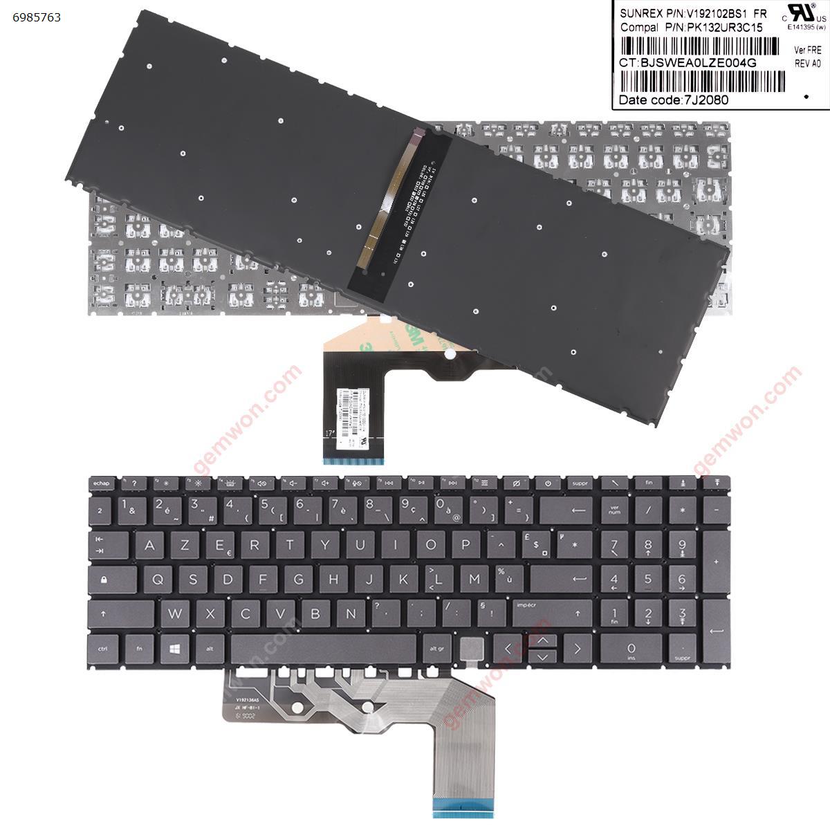 Picture of New Replacement Laptop Keyboard For HP Envy 15-AG 17-CG 17-CG0008CA 17-CG1010NR 17M-CG BLACK（Backlit） FR Layout