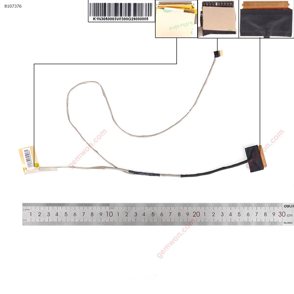 Picture of New LCD Display Screen Cable Replacement  For MSI GL62 MS-16J6.