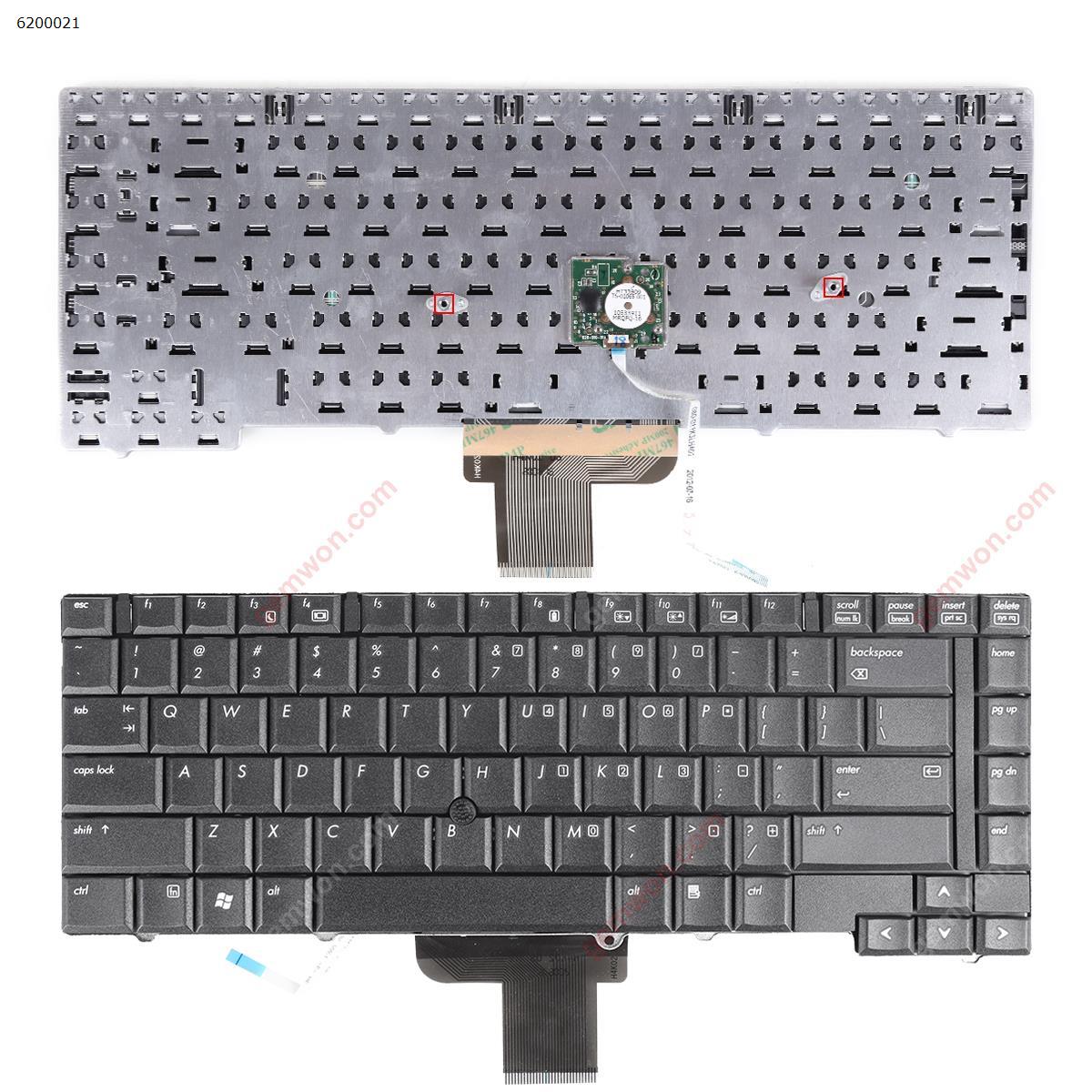 Picture of New Replacement Laptop Keyboard For HP 8530P 8530W BLACK(With Point stick) US Layout