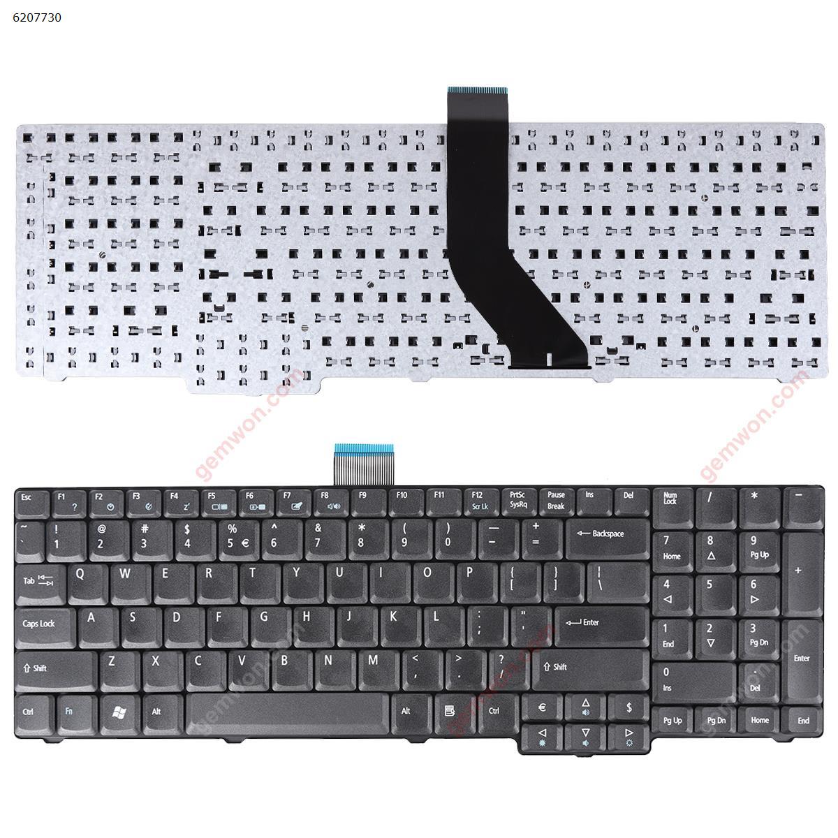 Picture of New Replacement Laptop Keyboard For Acer Aspire 7230 7530 7530G 7630 7730 7730G BLACK(OEM) US Layout