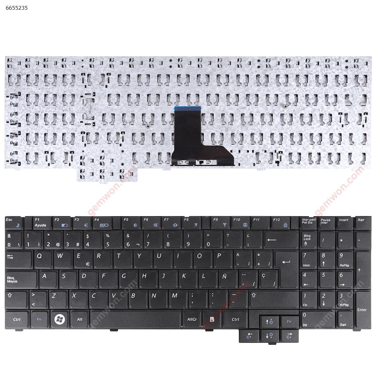 Picture of New Replacement Laptop Keyboard For SAMSUNG R517 R523 R528 R530 P580 R618 R620 BLACK SP Layout