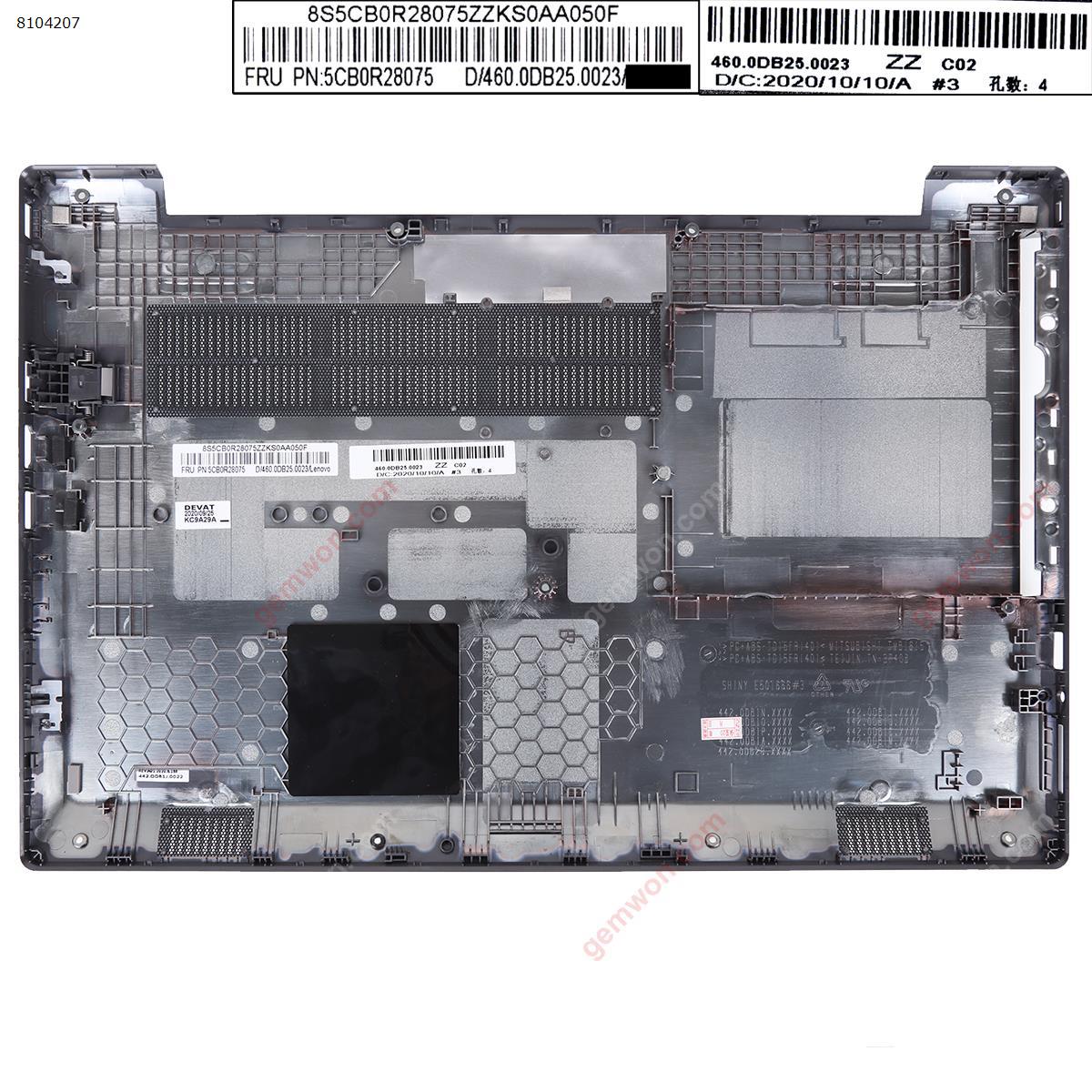 Picture of New Replacement Laptop Cover For LENOVO V130-15 V130-15IGM V130-15IKB Bottom Case Cover Black grey.