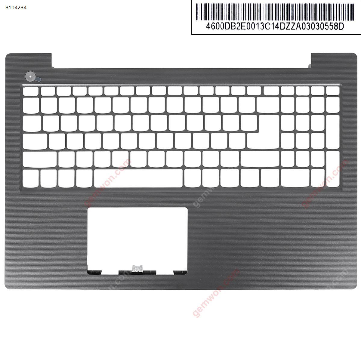 Picture of New Replacement Laptop Cover For LENOVO V130-15 V130-15IGM V130-15IKB Upper Case Palmrest Cover Without Touchpad  Black grey.