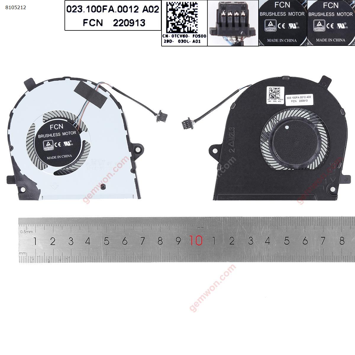 Picture of New Replacement CPU Cooling Fan For DELL Vostro 5390 5391 P114G 3301，ORG DFS5K12214161J Layout