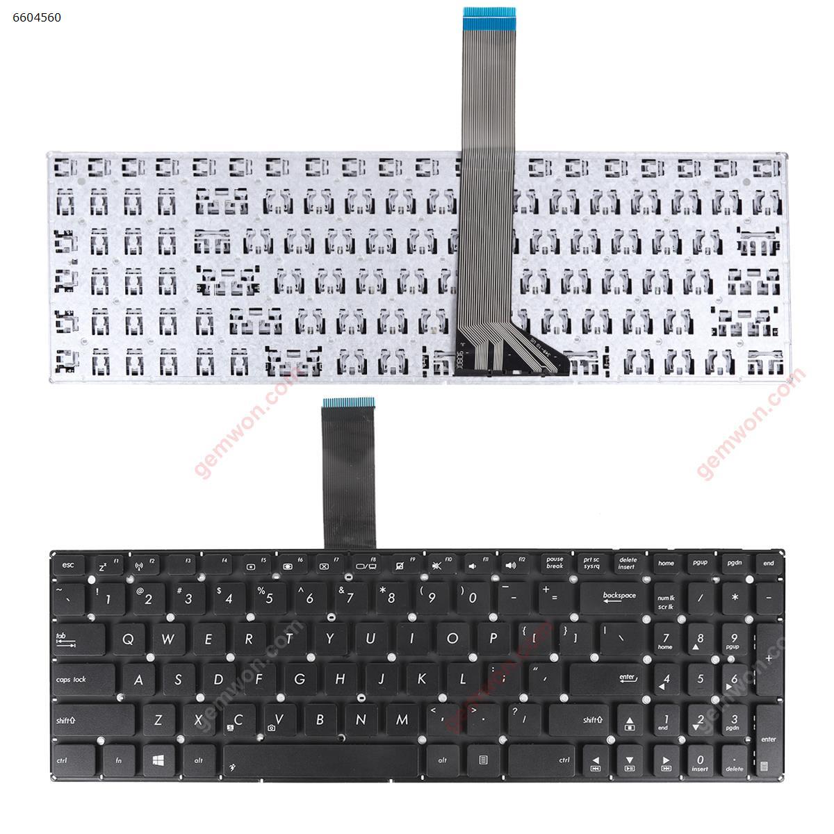 Picture of New Replacement Laptop Keyboard For ASUS S56  BLACK(Without FRAME,Without Foil,For Win8) US Layout