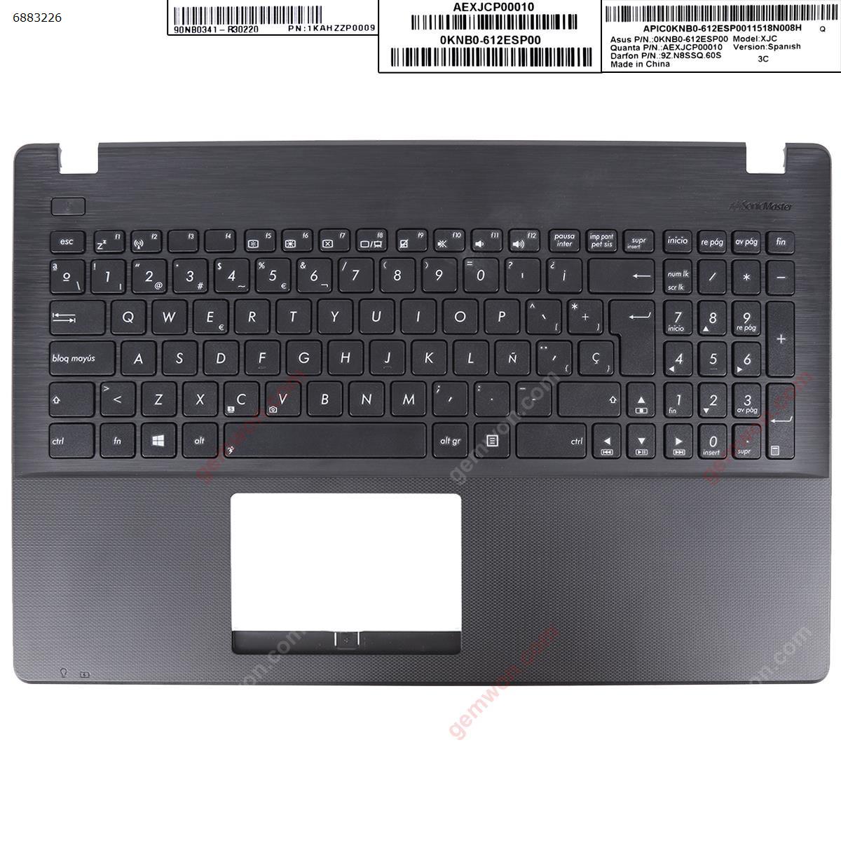 Picture of New Replacement Laptop Keyboard For ASUSX551MA X551CA F551MA F551CA P551CA  Topcase Palmres Laptop SP Keyboard Without Touchpard SP Layout