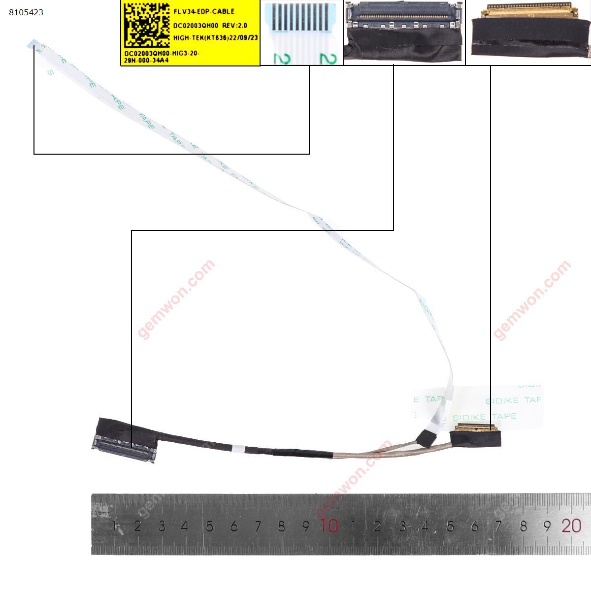 New LCD Display Screen Cable Replacement  For Lenovo ThinkBook 14 G2-ITL ARE 2021.的图片