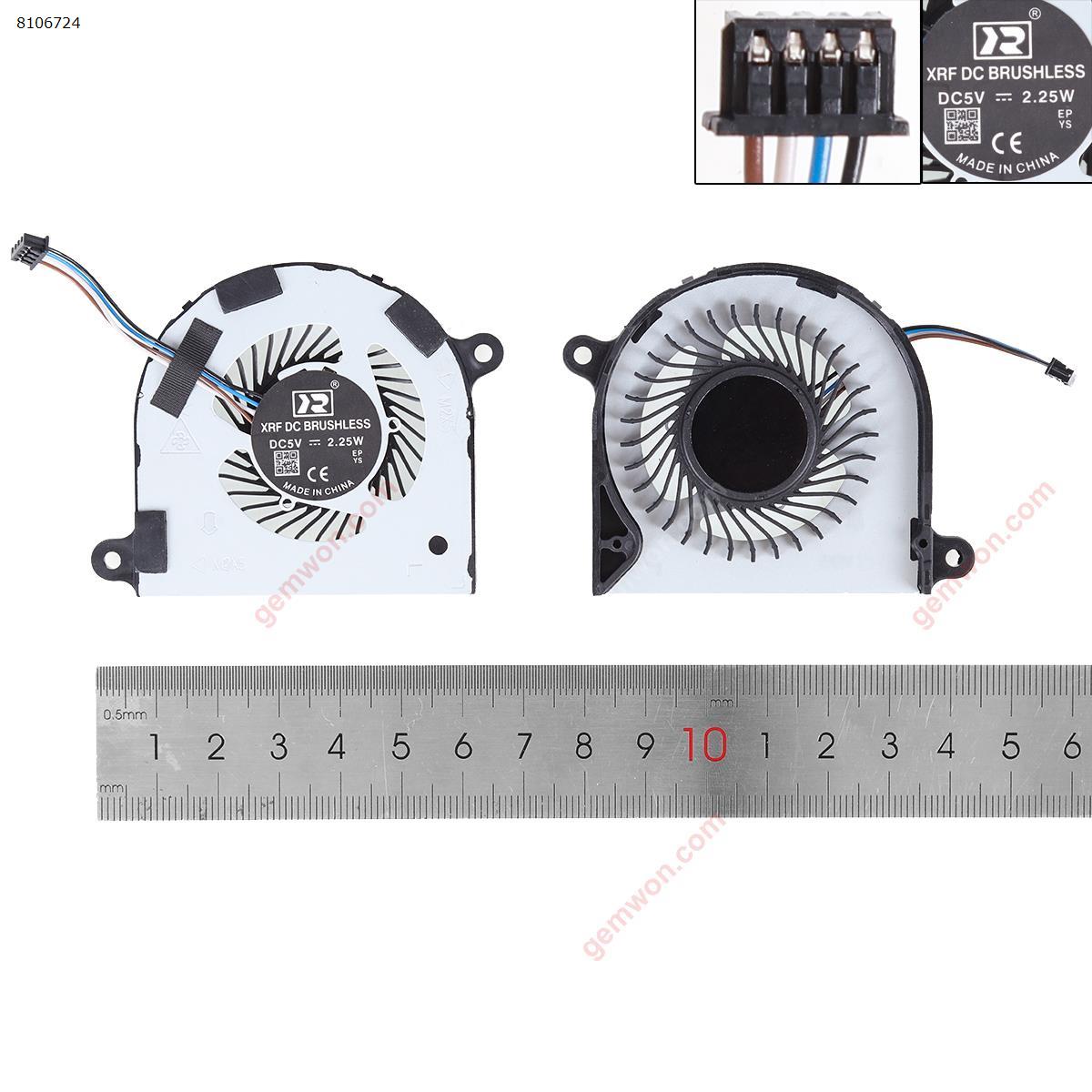 Picture of New Replacement CPU Cooling Fan For DELL latitude E7480 cpu 02T9GV（High copy）. N/A Layout