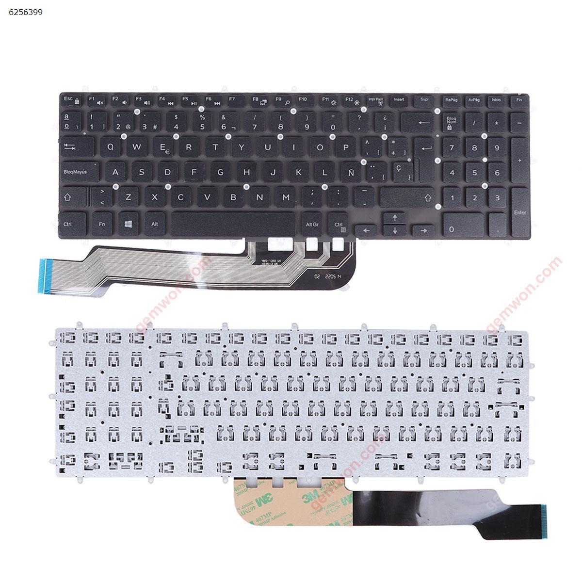 Picture of New Replacement Laptop Keyboard For Dell Inspiron 15-7566 7567 5567 5568 BLACK （Without FRAME,Without foil,OEM）WIN8 SP Layout