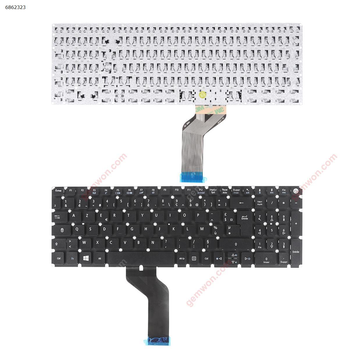 Picture of New Replacement Laptop Keyboard For Acer Aspire E5-722 E5-772 V3-574G E5-573T E5-573 E5-573G E5-573T E5-532G BLACK  OEM   (Win 8) FR Layout