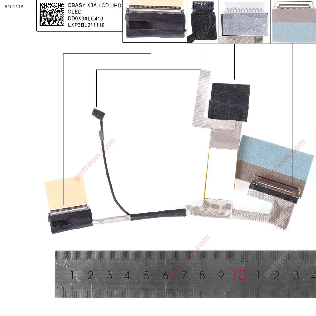 Picture of New LCD Display Screen Cable Replacement  For HP x360 13-AW 13T-AW 40pin.