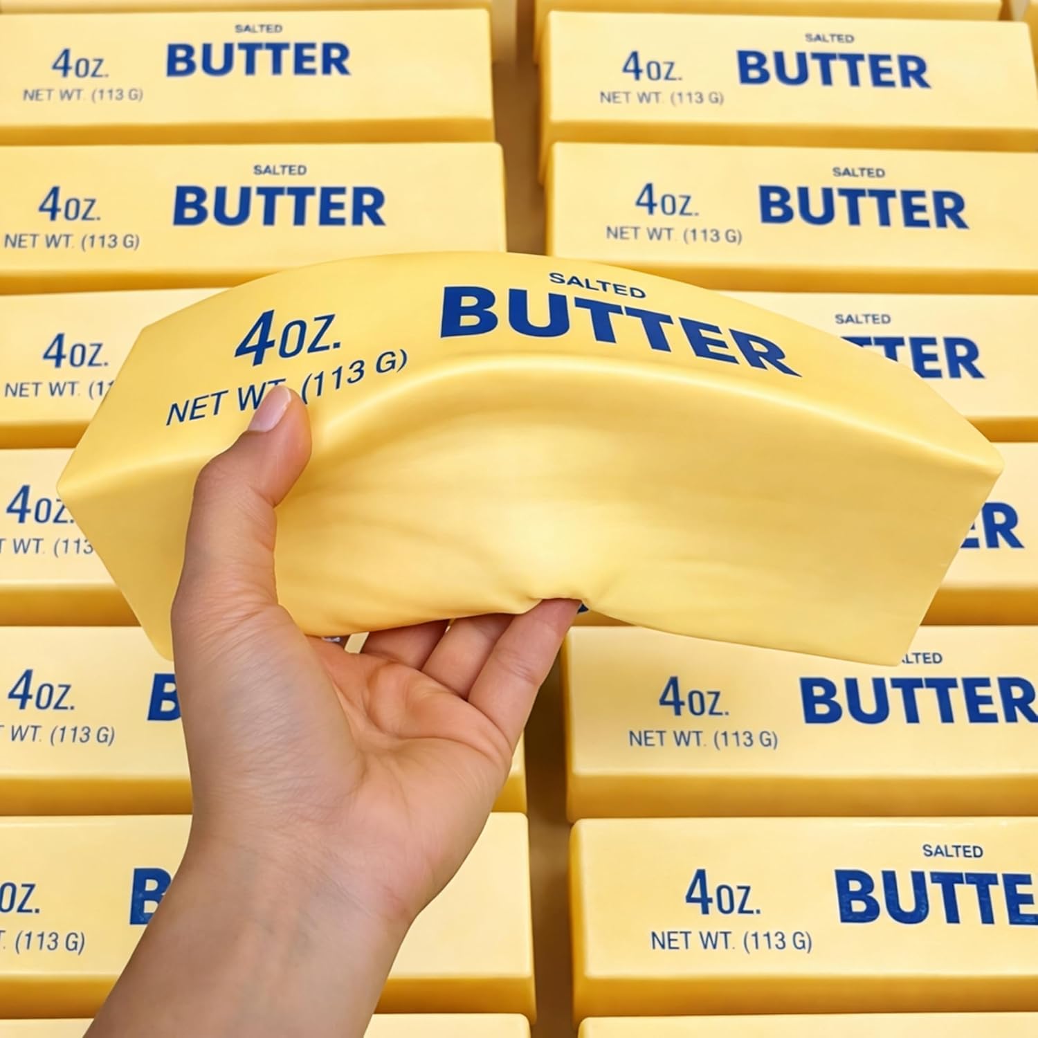 Upgraded Large Butter Stick Squishy Fidget Toy