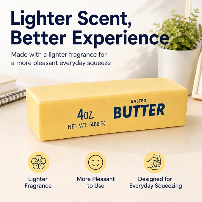 Upgraded Large Butter Stick Squishy Fidget Toy view 2
