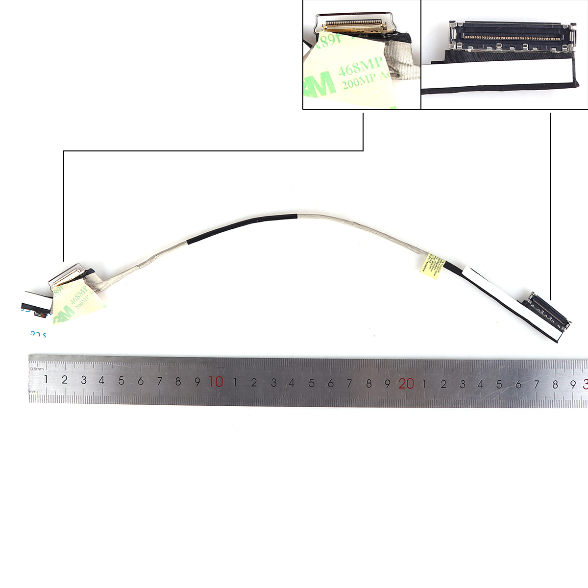 Picture of New LCD Display Screen Cable Replacement  For HP 740 G5 745 G5 840 G5 845 G5 30pin 0. 5 FHD with touch