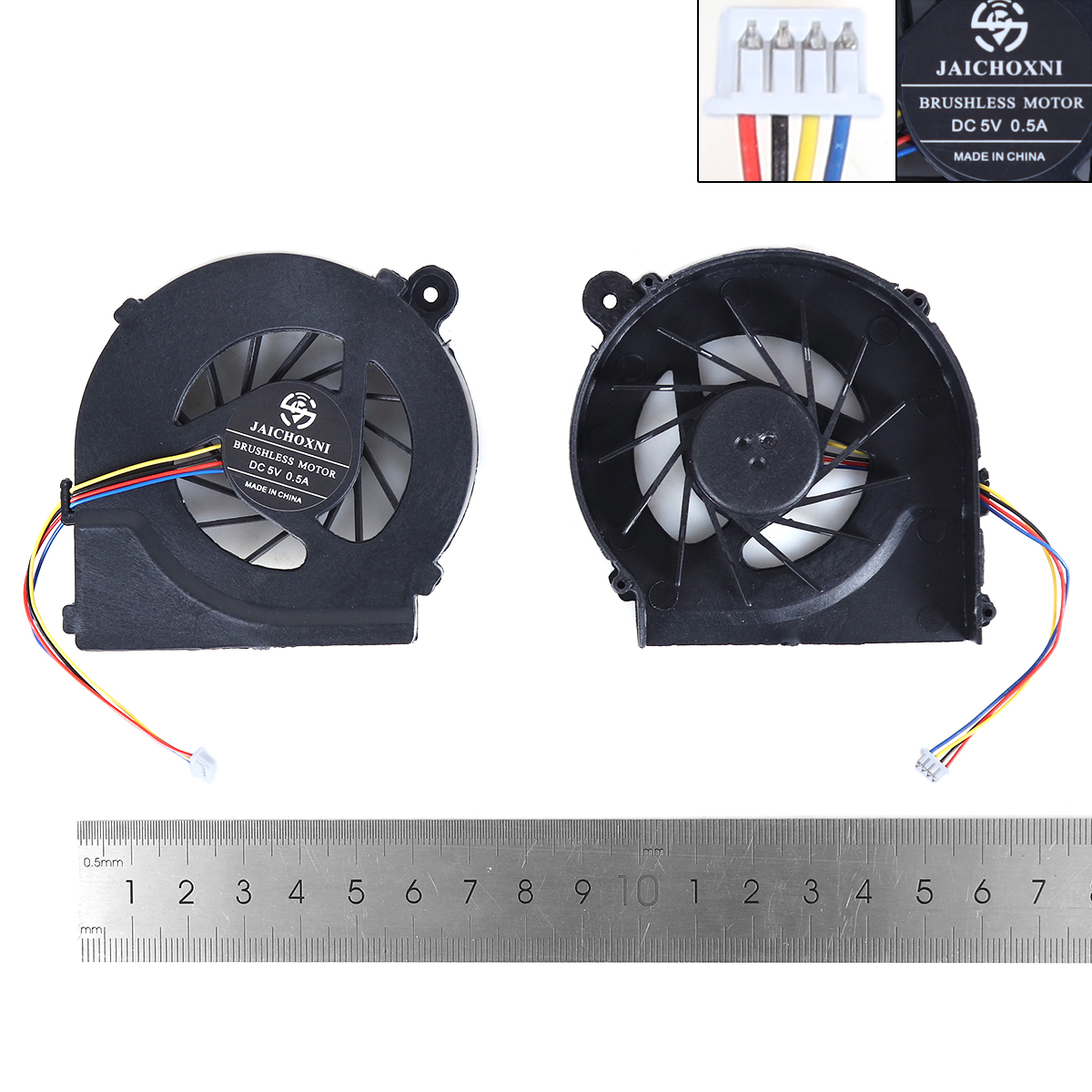 Picture of New Replacement CPU Cooling Fan For HP CQ42 G42 450 1000 CQ62 G6-1000 4pin（OEM） N/A Layout