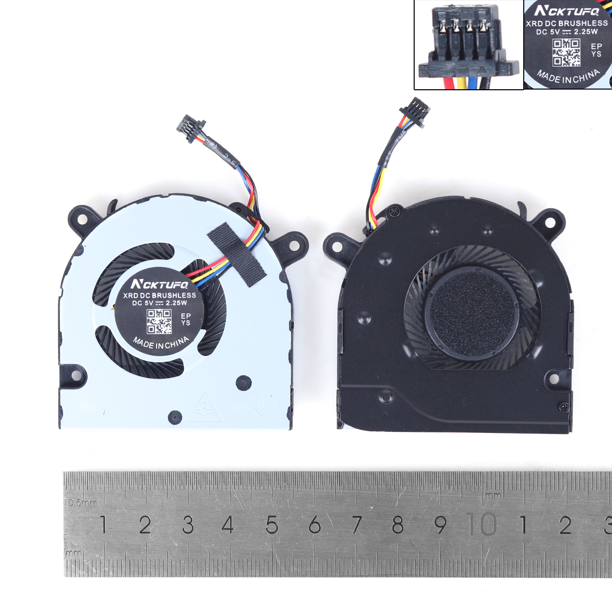 Picture of New Replacement CPU Cooling Fan For Lenovo Pro 13 2019 2020 IdeaPad S540-13（High copy） N/A Layout