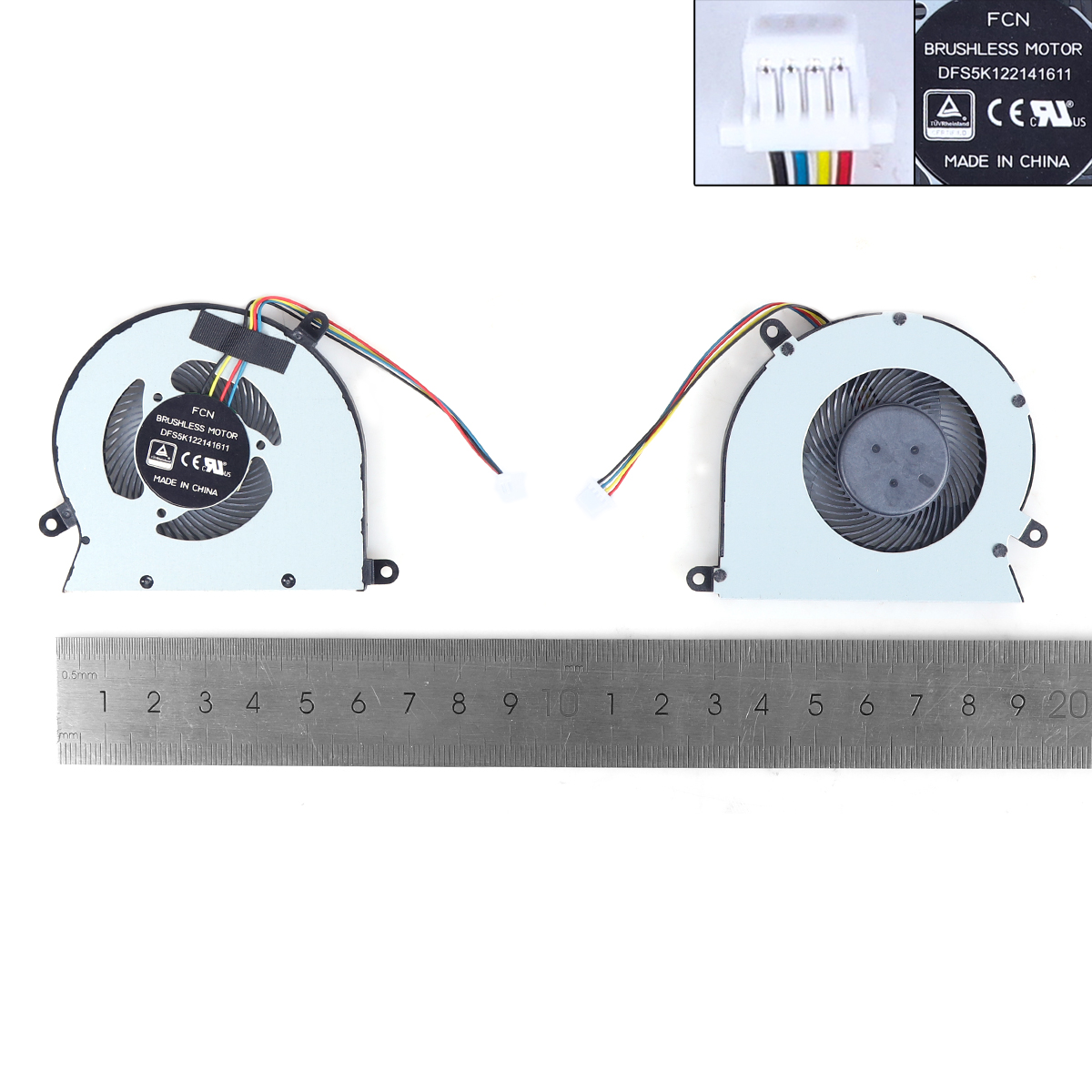 Picture of New Replacement CPU Cooling Fan For MECHREV S1 Pro S2/S3 Acer Aspire C22-760 ORG. N/A Layout