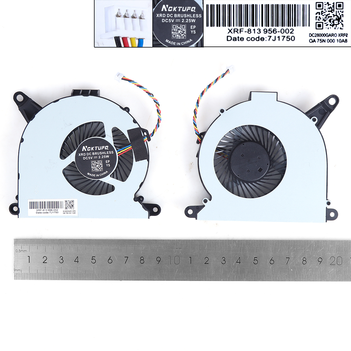 Picture of New Replacement CPU Cooling Fan For Intel NUC NUC10（High copy） N/A Layout