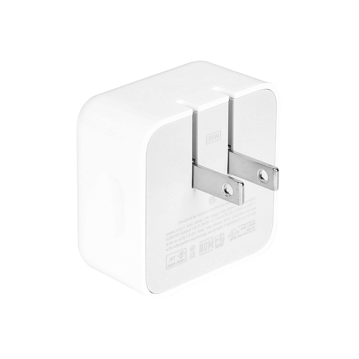 Picture of 35W dual USB-C end mouth small power source suitable device suitable for apple 13 TYPE-C PD free charging hand desk charger beauty