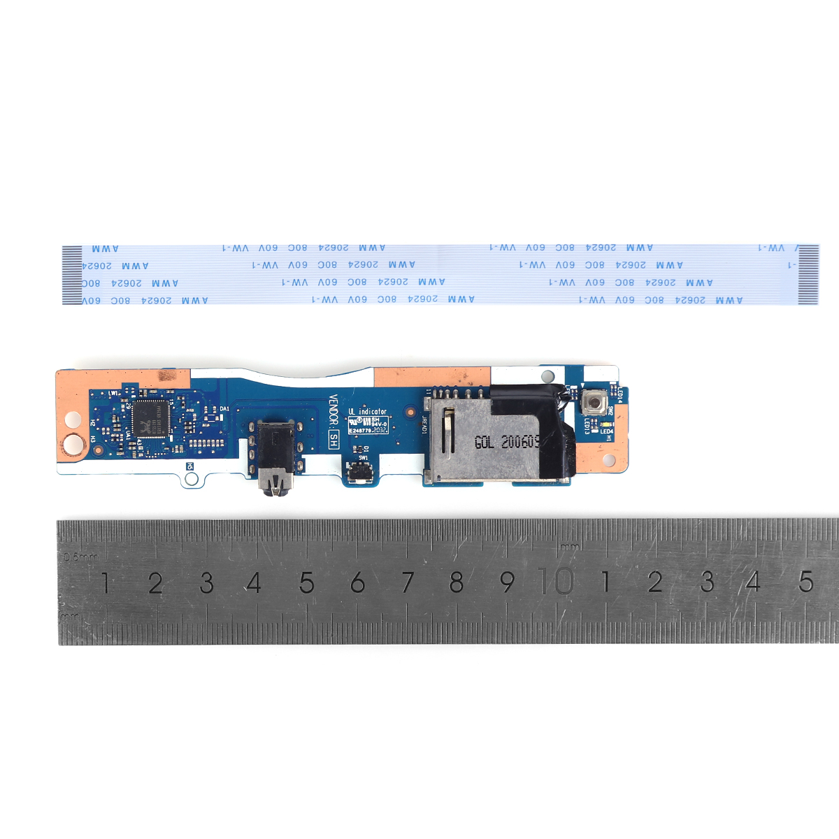 Picture of Lenovo Ideapad 3-15IIL05 3-15IML05 3-15ITL05 Laptop Power AUDIO SD CARD READER BUTTON BOARD GS552 NS-C782