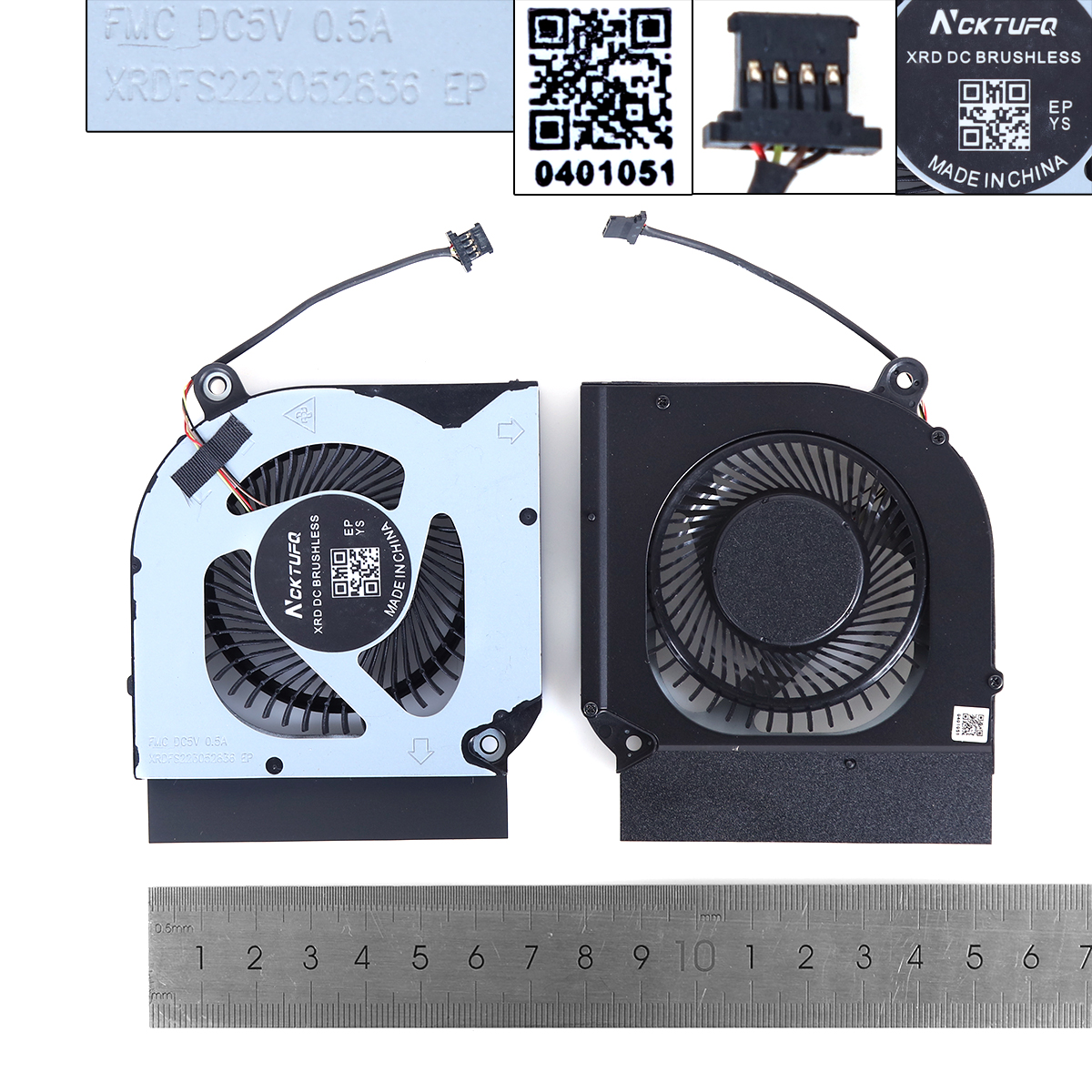 Picture of New Replacement CPU Cooling Fan For Acer Predator Helios PH317-53 PH315-52 Nitro AN515-55 AN517-52 N20C1（CPU,High copy） N/A