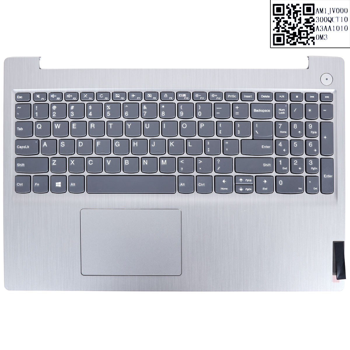 Picture of New Replacement Laptop Cover For Lenovo Ideapad 3-15IML05 81WB 3-15IIL05 81WE Palmrest Upper Cover with touchpad Grey（USKeyboard）