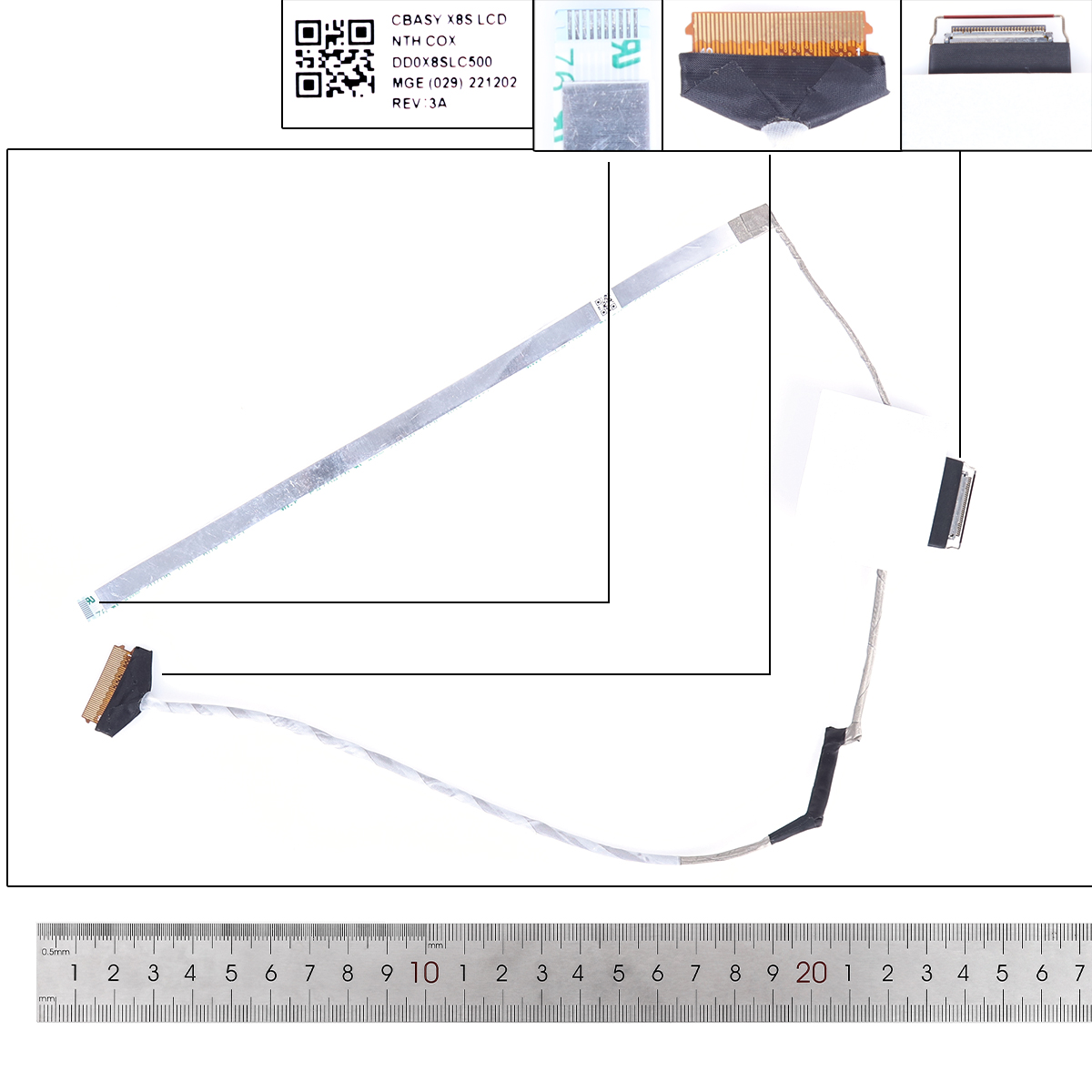Picture of New LCD Display Screen Cable Replacement  For HP 440 G9 445 G9 HSN-Q34C-4 ZHAN 66 PRO 30pin 0.5.