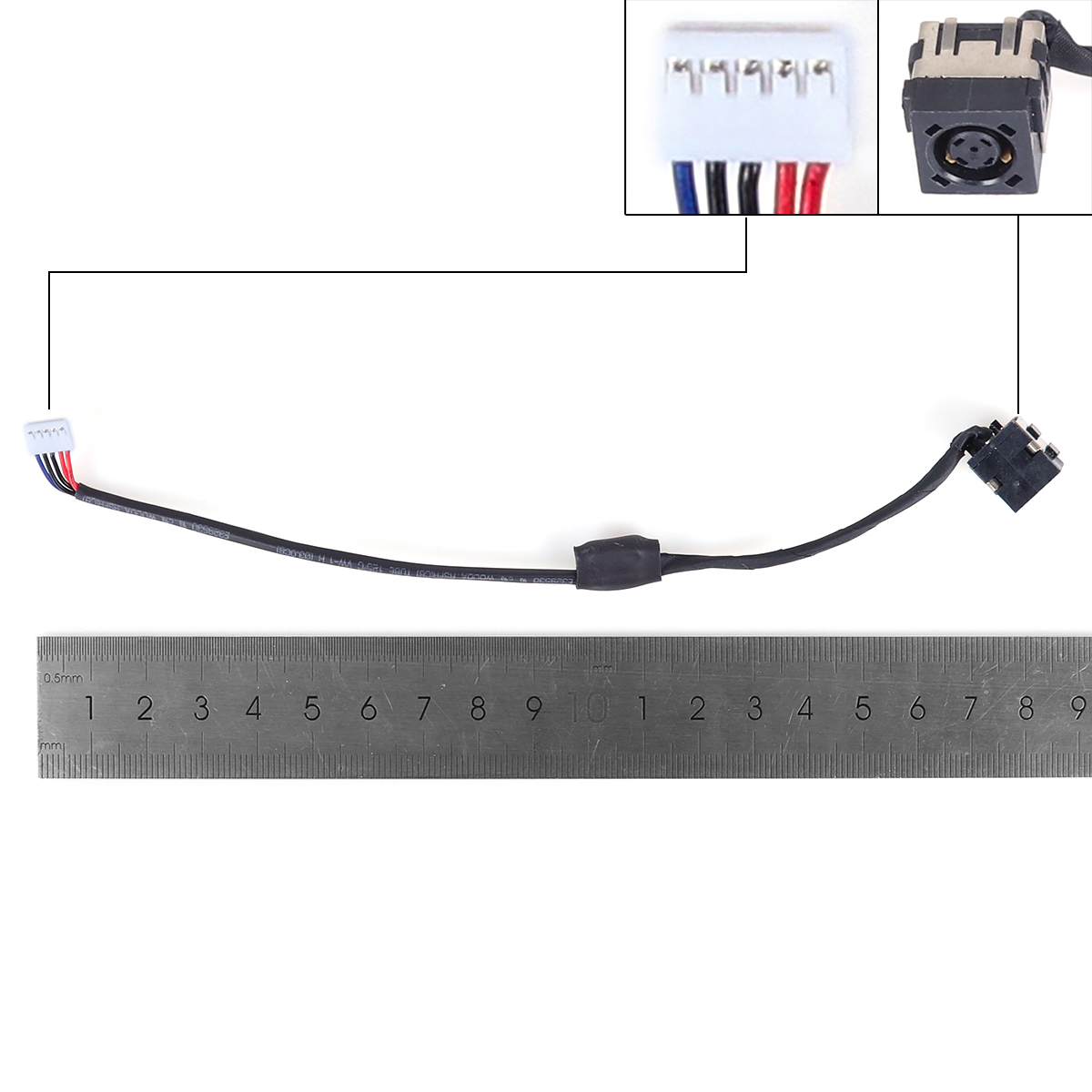 Picture of DELL LATITUDE E6540 AC DC Power Jack Cable 