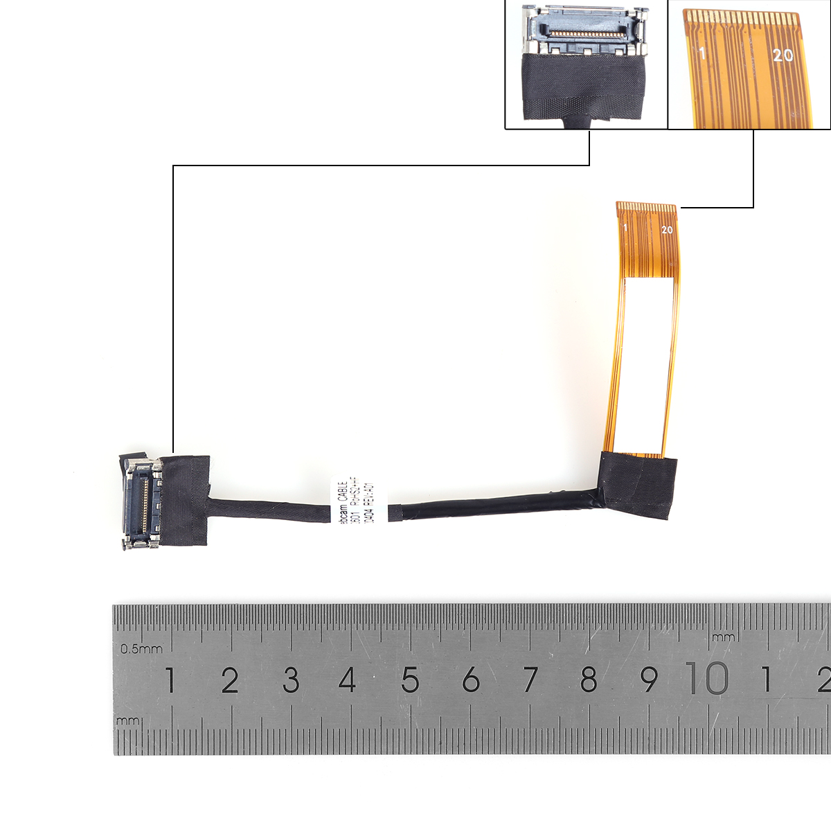 Picture of New LCD Display Screen Cable Replacement  For HP 830 G7 835 G7 840 G7 ZIF.