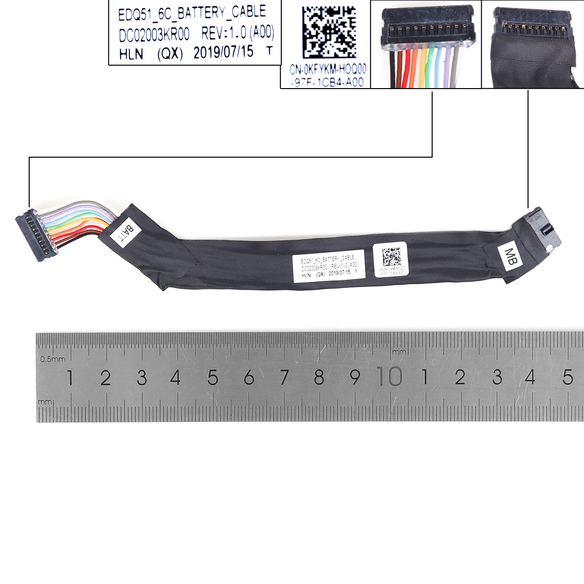 Picture of Battery cable for Dell M15 R2 M17 R2