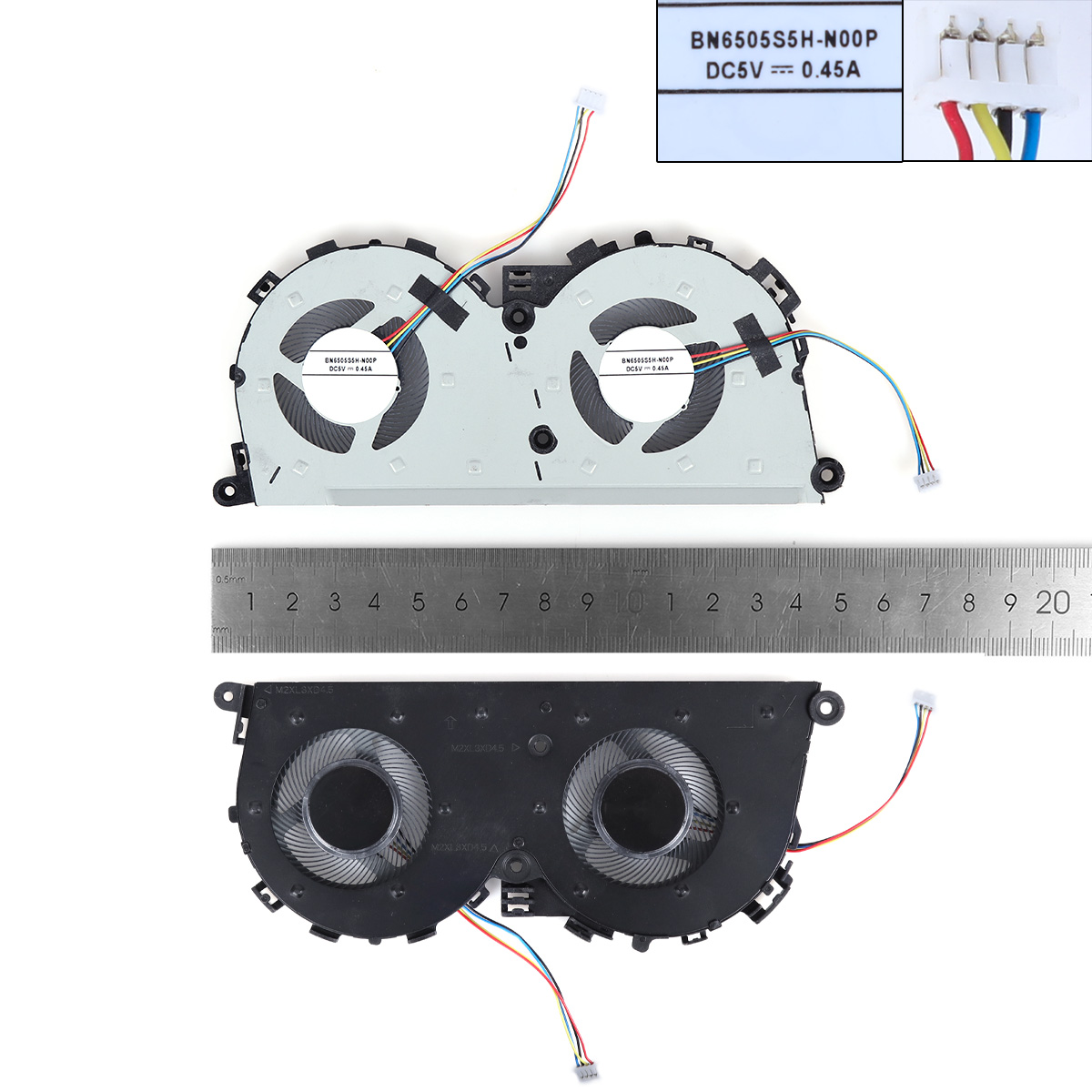 Picture of New Replacement CPU Cooling Fan For Lenovo xiaoxin 15 air 2019  S540-15IWL ORG. N/A Layout