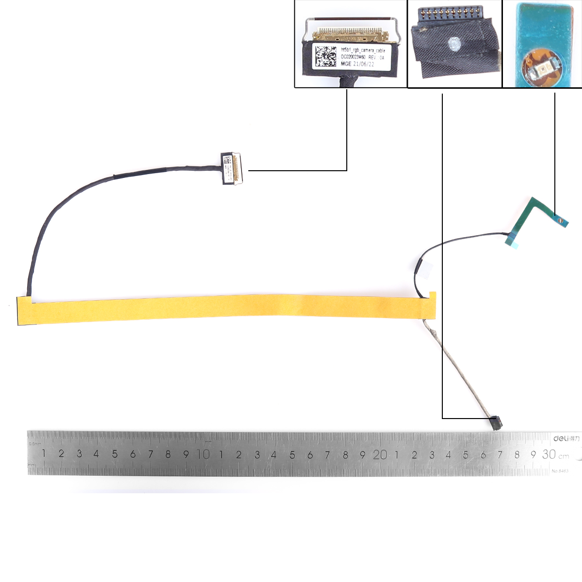 Picture of New LCD Display Screen Cable Replacement  For LENOVO Thinkpad T590 P53S P15S T15 with IC RGB .