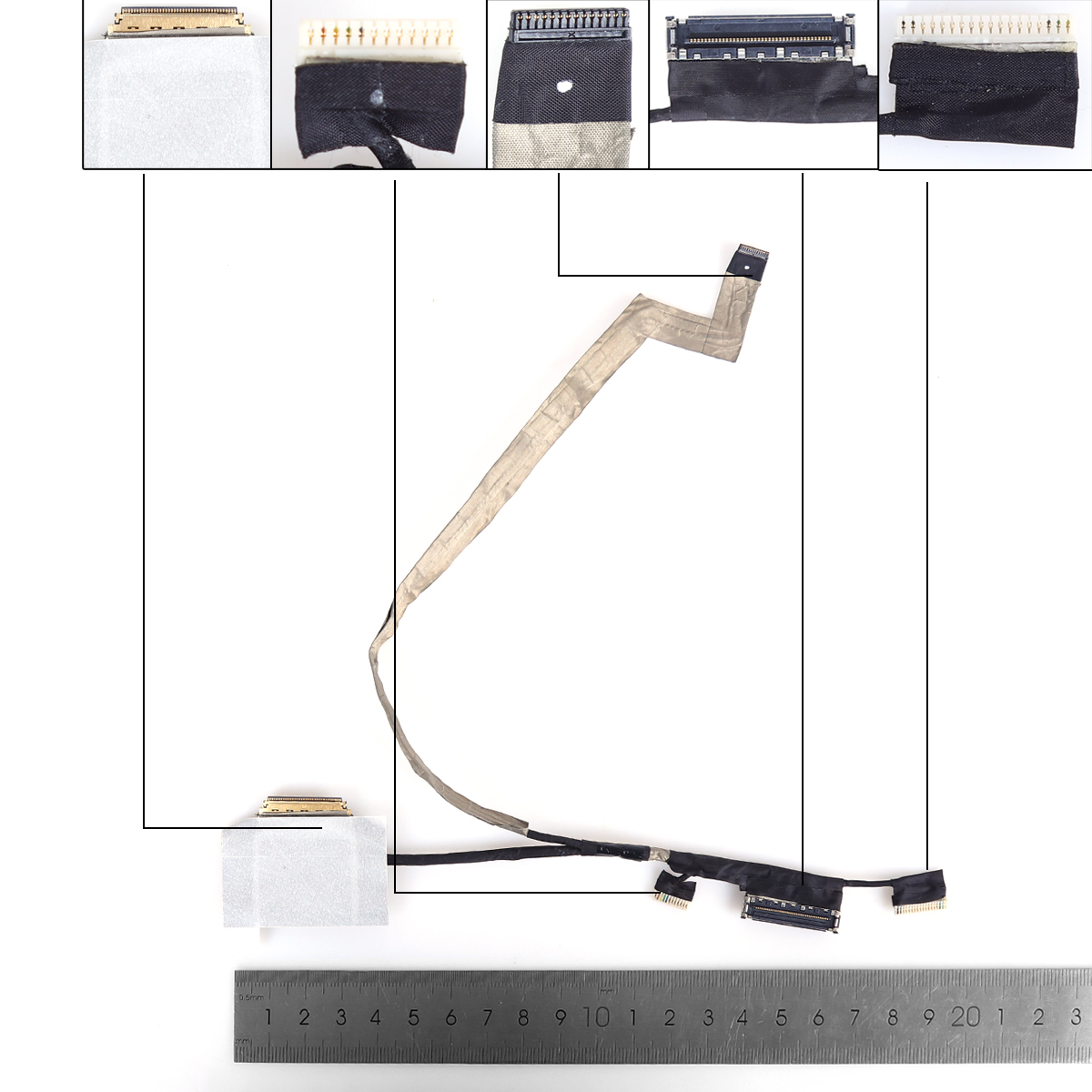 Picture of New LCD Display Screen Cable Replacement  For DELL  Latitude 5420 E5420 40pin IR.