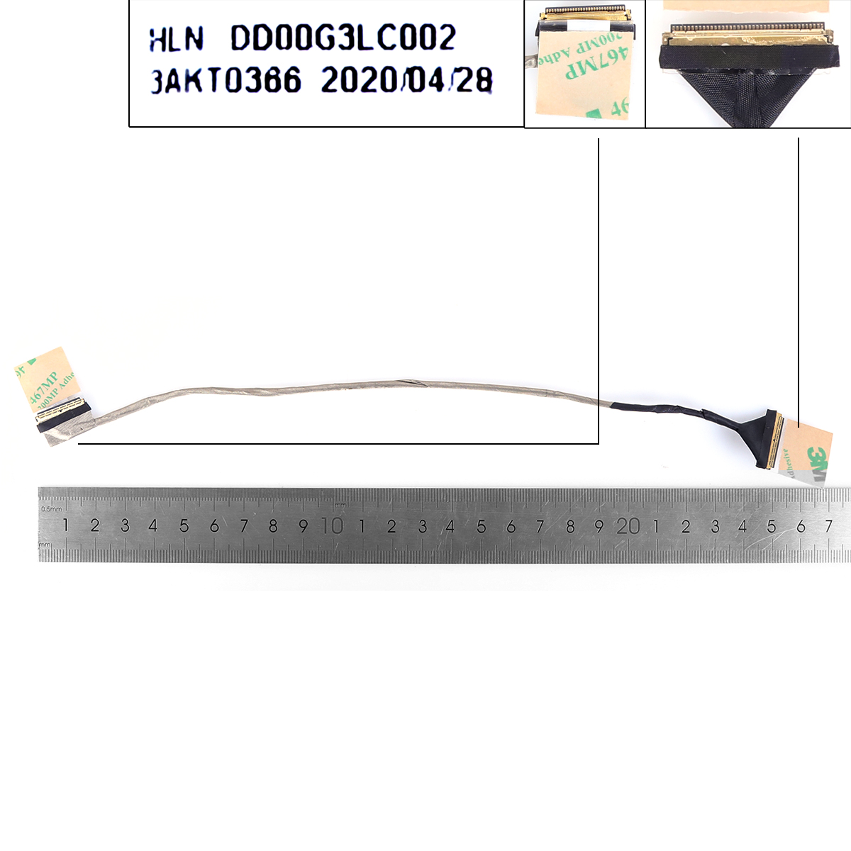 Picture of New LCD Display Screen Cable Replacement  For HP 14 G5 14-CA 14-DB 30pin