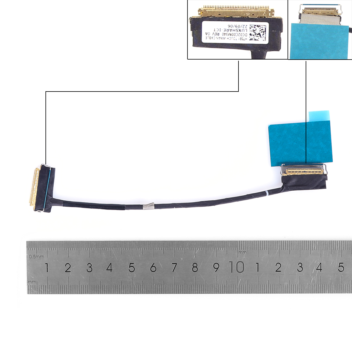 Picture of New LCD Display Screen Cable Replacement  For Lenovo Thinkpad T15S P15S Gen2 40pin 0.4