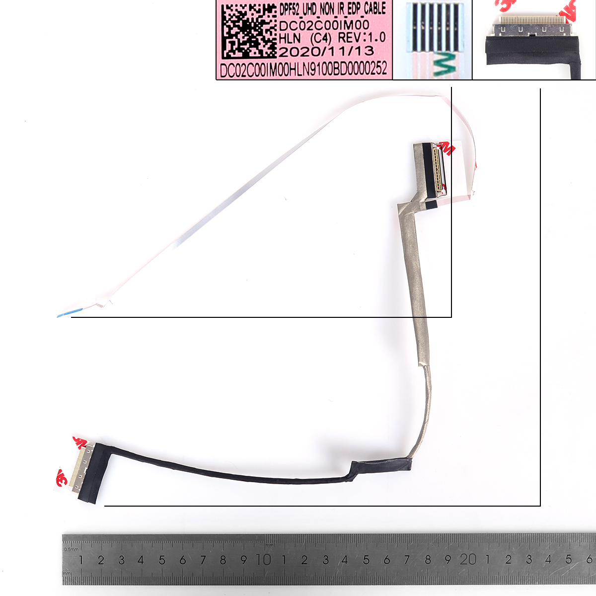 Picture of New LCD Display Screen Cable Replacement  For HP 15v G5 40pin UHD Without IR
